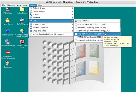 Image result for VirtualBox File Sharing Windows 98