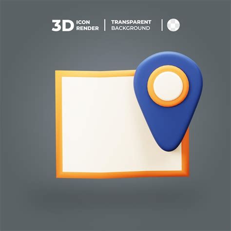 3D Map Pin with Line Icon 的图像结果