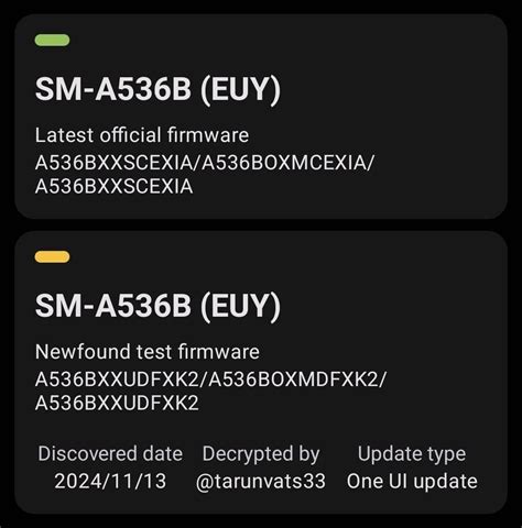 One UI 7 potrebbe arrivare a breve per Samsung Galaxy A53