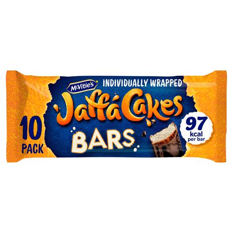 McVitie's Jaffa Cake Original Bars 10 Pack | Mini Rolls & Cake Bars | Iceland Foods