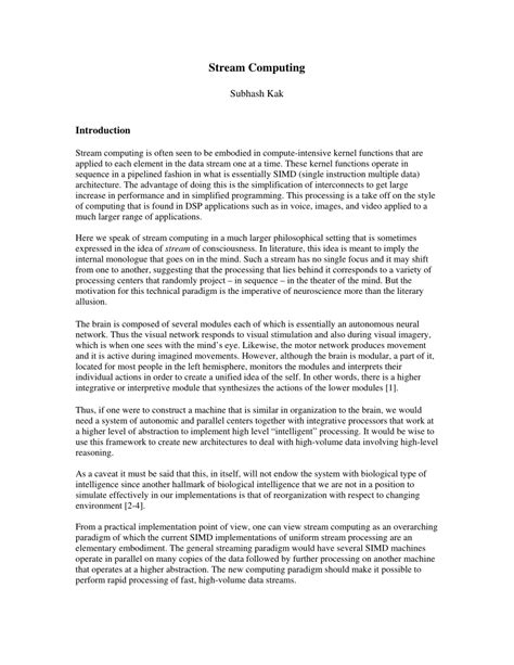 Image result for Stream Computing