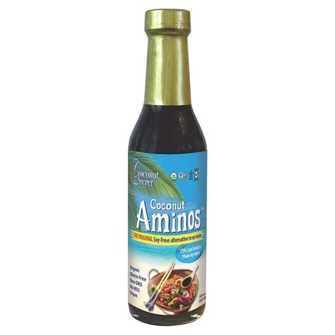 Coconut Secret - Coconut Aminos (Soy Sauce Substitute) - 8 oz. - Low ...