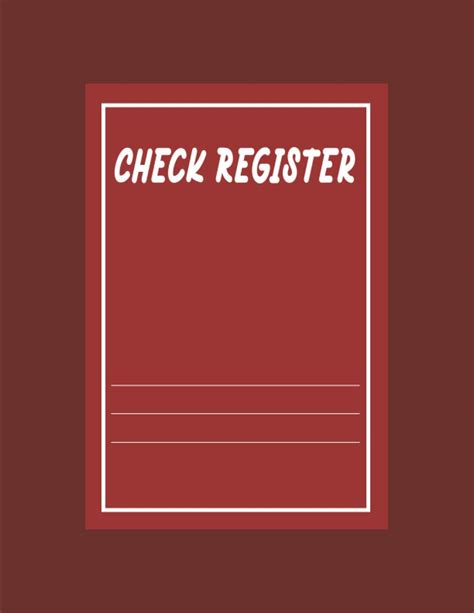 Buy Check Register: Check Register Book . Check and Debit Register ...