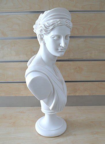 Estia Creations Artemis Sculpture Diana Bust Ancient Greek Goddess of ...