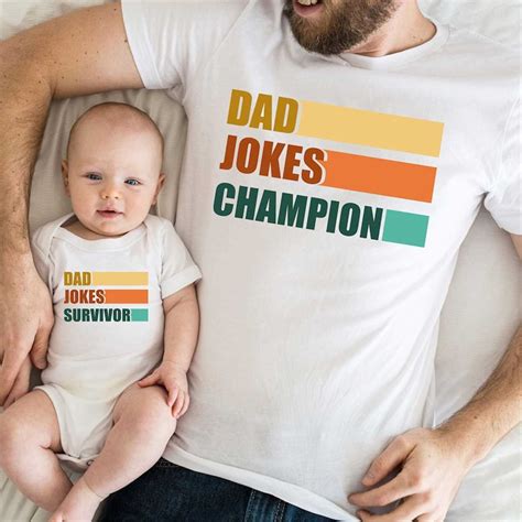 Dad Jokes Shirt,Dad and son matching Shirt,New Dad Shirt,Dad | Inspire ...