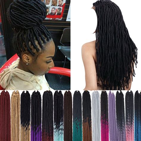 SEGO New Straight Faux Locs Crochet Hair Curly New India | Ubuy
