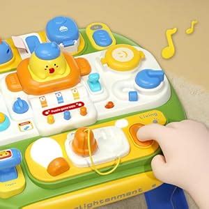 bnf® Busy Activity Table Toy for Girls Boys Ages 6+ Months Sensory ...