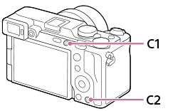 ILCE-7CM2 | Help Guide | C (custom) buttons