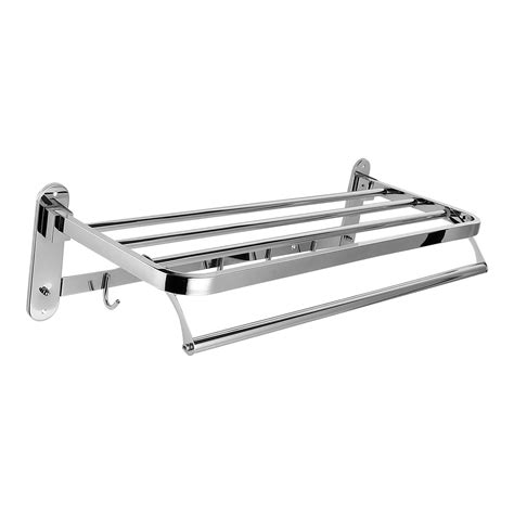 Benelave by Hindware Stainless Steel Folding Towel Rack | Towel Hanger ...