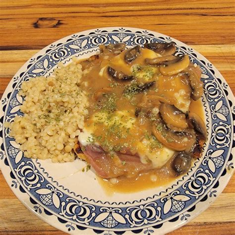 Chicken with Proscuitto and Mushroom Marsala Wine Sauce - Gallo's Good Eats