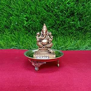 Buy RAMA METAL Copper Ganesh Idol Online at Low Prices in India - Amazon.in