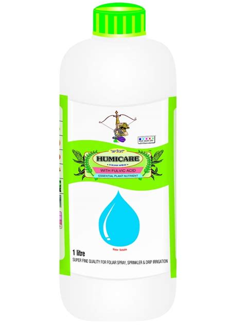 Agricare Arjun Humicare Foliar Bio Organic 12% Humic Acid, 10% Fulvic ...