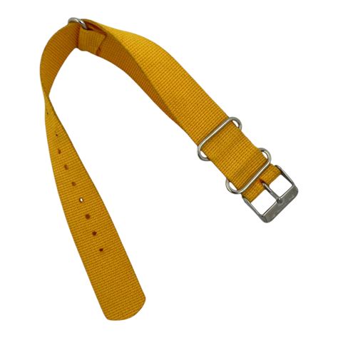 [20 mm] Nato Strap - Yellow – Watch It Move