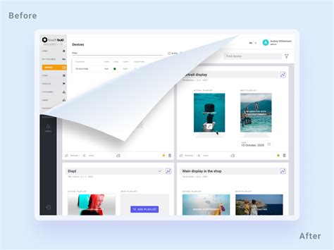 Digital Signage User Interface 的图像结果