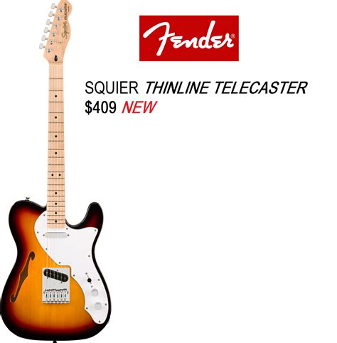 Image result for Squier Thinline Telecaster