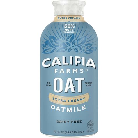Califia Farms Extra Creamy Oat Milk (72 fl oz) Delivery or Pickup Near ...