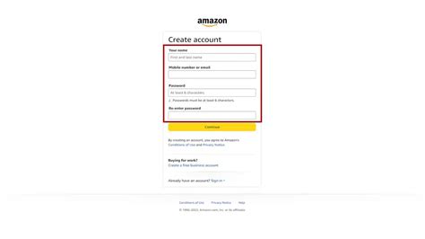 Image result for To Create a Amazon Account