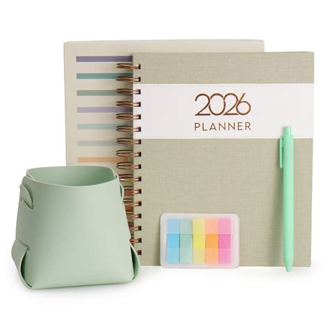 2026 Wire-O Planner Set – Comma
