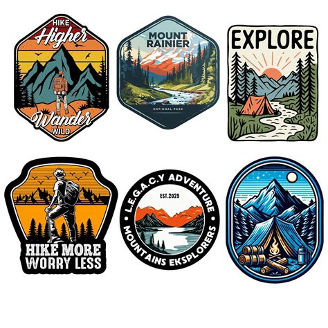 Lazychunks® New Unique Mountain,Riding,Travelling Iron Applique Patches ...
