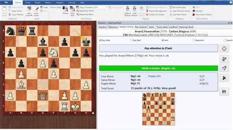 ChessBase 15: Replay Training - part 2 - ChessBase India