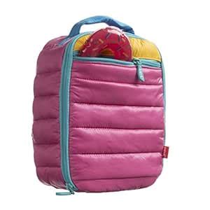 Buy ZIPIT Puffer Lunch Bag + Free Ice Pack, Pink Online at Low Prices ...