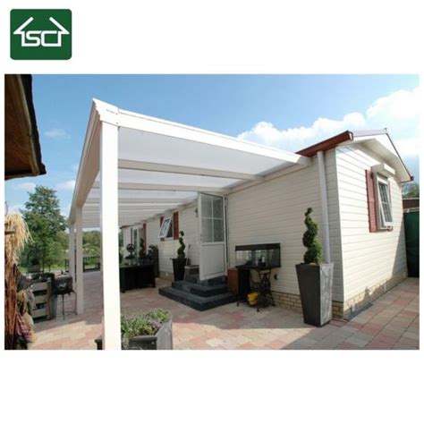 China European Style Terrace Patio Roofing with Double Glass Sliding ...