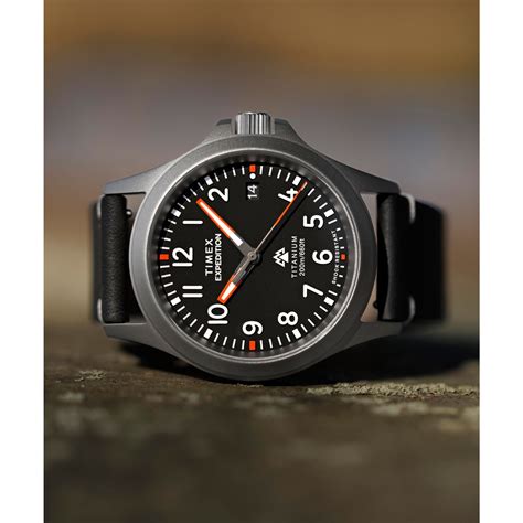 TIMEX Expedition North Black Round Dial Analog Men's Watch - TW2W78000
