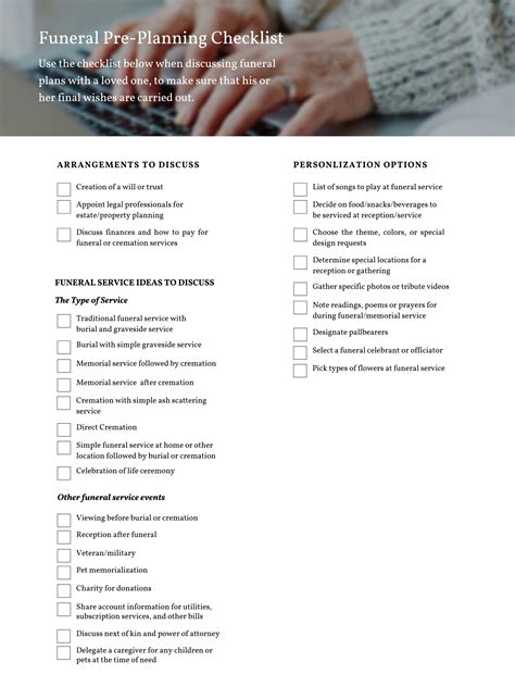 Complete Funeral Pre-Planning Guide [& FREE Checklist]