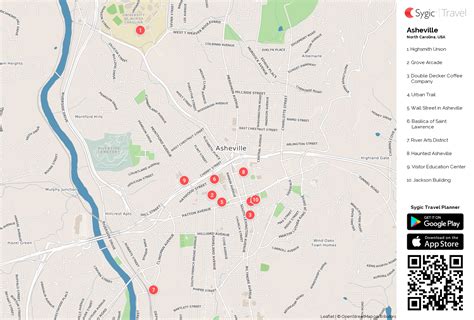 Asheville Nc Map Greenways The City Of Asheville