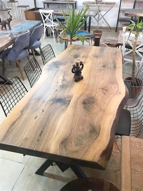 Black Walnut Slab Dining TableLive Edge CustomWalnut dining | Etsy ...