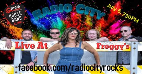 Radio City, rocking Froggys Indian Lake, Froggy's at the Lake, Lakeview ...