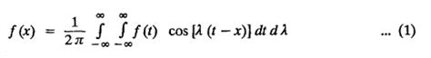 Statement of Fourier Integral Theorem - Sine and Cosine | Solved ...