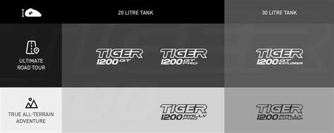 Tiger 1200 Models | For the Ride