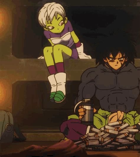 Trunks Vs Broly Gif at Sara Gardner blog