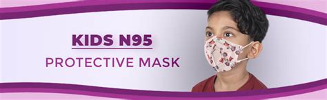C-Cure® N95 Mask For Kids, Non Woven N95 Kids Mask For Boys & Girls ...