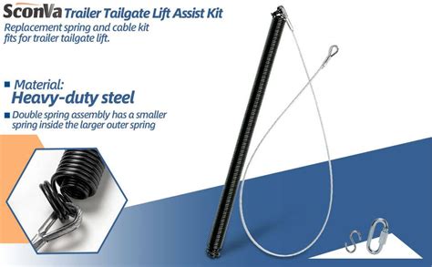 Image result for Spring Assist Trailer Gate Lift