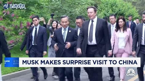 Elon Musk makes surprise visit to China: Here's what to know