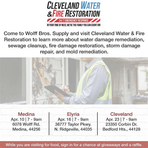 Join us on the dates and locations below for free food, giveaways and a ...