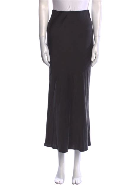 Markus Lupfer Silk Midi Length Skirt - Purple Skirts, Clothing ...