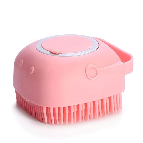 Buy Kuber Industries Dog Brush With Shampoo Container|Cat & Dog Bath ...