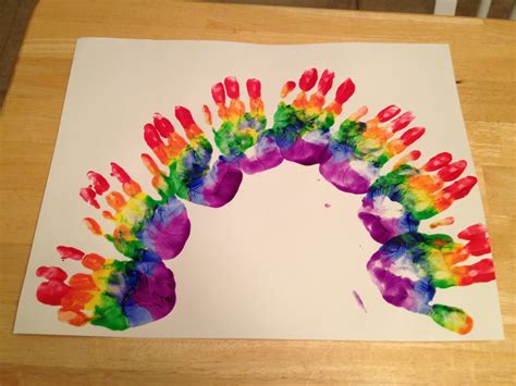 Colorful Handprint Art for Kids