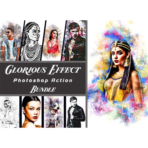Glorious Effect Photoshop Action Bundle - MasterBundles