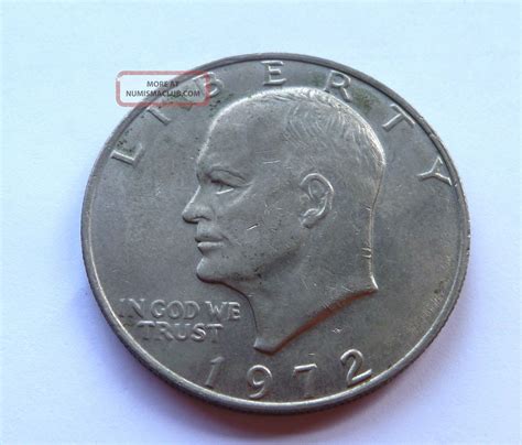 1972 Eisenhower Dollar Us Coin