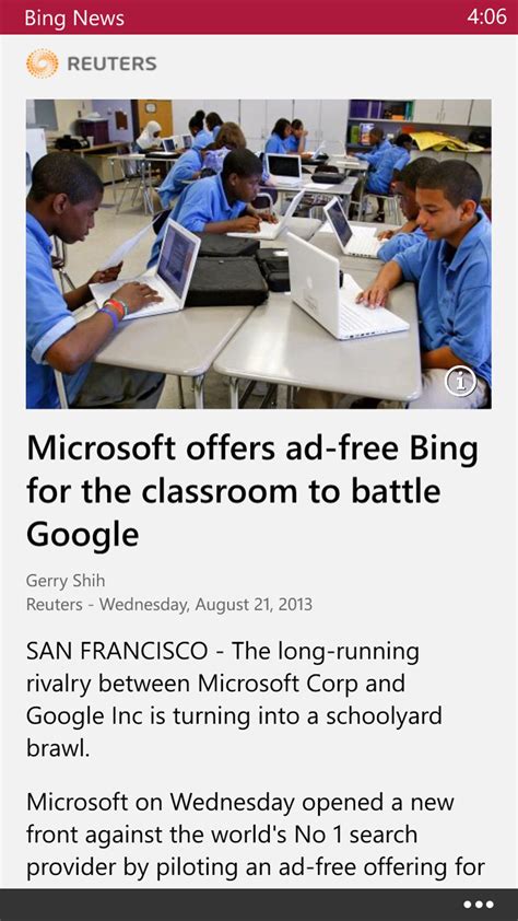 Bing News Top Stories 的图像结果