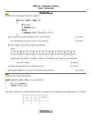 Recursion Class 12 CS 的图像结果
