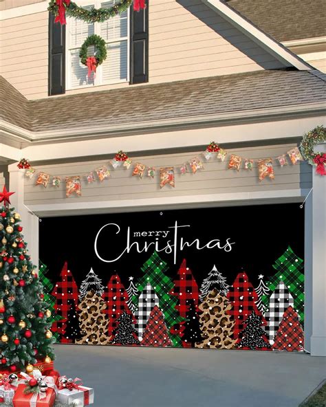 Amazon.com: Ganeen Christmas Garage Door Decorations Christmas Balls ...