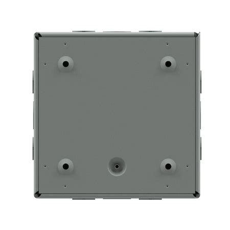 Wiegmann Wall Mount Electrical Enclosure, Screw On, Metallic, 6 in H, 6 ...