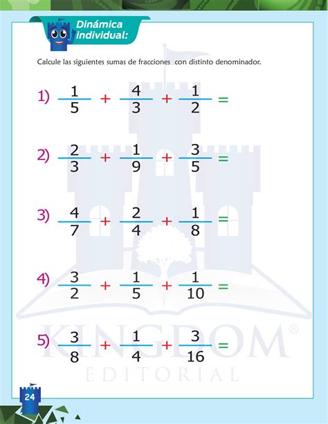 MATEMÁTICAS 6to Grado .1 - Kingdom Editorial - Página 26 | Flip PDF en ...