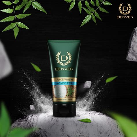 Acne & Pimples- Denver Acne Clear Face Wash For Men| Denverformen