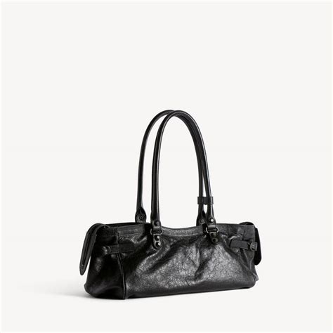 Women's Le City Bag East-west in Black | Balenciaga US
